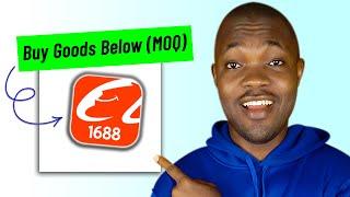 How to Buy Goods Below (MOQ) With 1688 Shopping App | China Importation