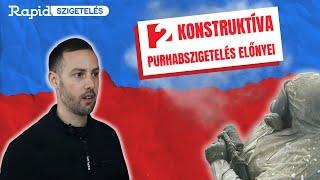 Rapidszigetelés - TV2 konstruktíva - Mik a purhab szigetelés előnyei?