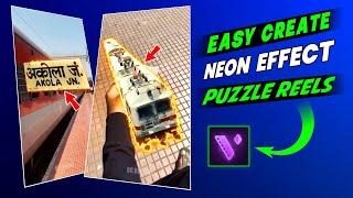 Easy Create Neon Effect PuzzleMotion Ninja Tutorial ??