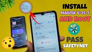 Install Magisk v25.1 And Root  SafetyNet pass | Any Xiaomi Device | Latest Magisk Manager