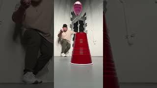 Trompo Trick-shot on Cup 