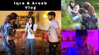 iqra Kanwal & Areeb Pervaiz Vlog Samsung ad