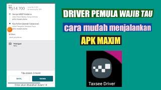 TUTORIAL MAXIM DRIVER,CARA MENJALANKAN MAXIM BIKE