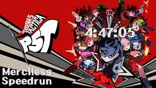 (World Record) Persona 5 Tactica Speedrun - Any% (Merciless) in 4:47:05 (No DLC)