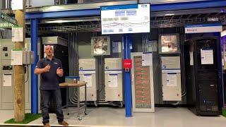 Microgrid energy storage demonstration