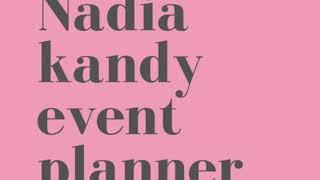 Nadia kandy event planner