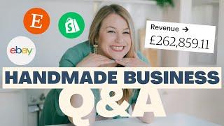 Handmade Business Q&A | Handmade Bosses