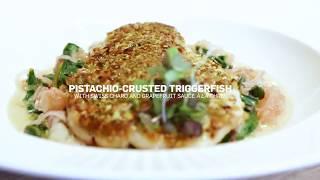 Pistachio-Crusted Triggerfish Video Recipe