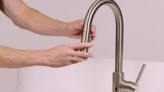 Installing a Stellen Pull-Down Kitchen Faucet with React Touch-Free Technology