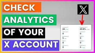 How To Check Twitter Analytics? [in 2024] (Check X Profile Analytics)