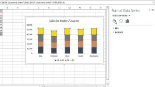 How to Change the Color Coding on a Microsoft Excel Graph Legend : MIcrosoft Excel Tips
