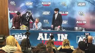 AEW All In Press Conference - Orange Cassidy