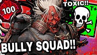 TOXIC SURVIVORS Try To BULLY A RANK 1 ONI!? | Dead by daylight