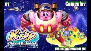 Kirby  Planet Robobot | N#N3DS Gameplay 01 No comments, No cam  07 29 23 01 46