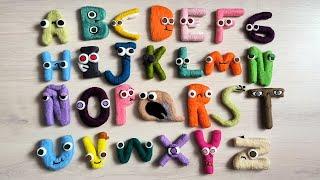 Spanish Alphabet Lore (HKtito version) Satisfying Needlefelt Art Full Compilation