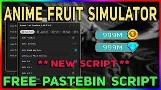 [️] Anime Fruit Simulator Script - Auto Attack | Boss Farm | Collect All Fruits | Teleport & More