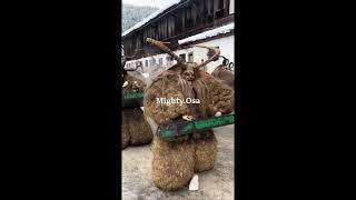 Start of the Krampus march in Itter, #Austria