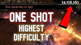 PoE 2 - Actually ONE SHOTTING Final Boss Arbiter of Ash, NOT BAIT I PROMISE