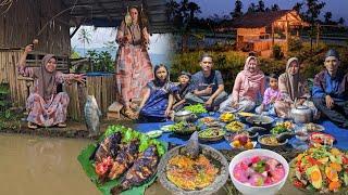 Enjoy Breaking the Fast with Sukabumi Youtubers, Cooking Fishing Results While Waiting for Iftar