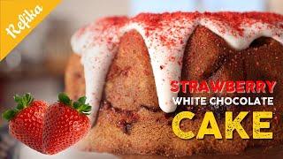 Amazing Strawberry White Chocolate Cake Recipe  How to Make The Perfect Cake? Refika Tips & Tricks