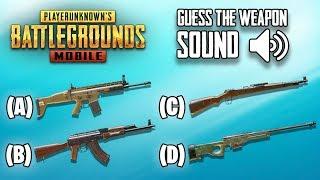 Guess The Weapon Sound in PUBG Mobile | Ultimate Quiz