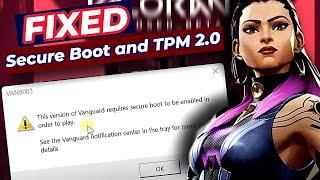 How to Fix Valorant Secure Boot and TPM 2.0 Error Without BIOS