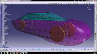 CHASSİS Design in Catia V5 (Shell Eco Marathon Prototype)