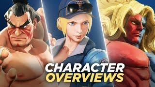 E. Honda, Lucia, Gill - Street Fighter V Character Overviews