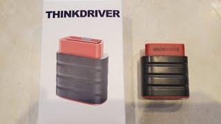 Unboxing the Thinkcar Thinkdriver OBD2 Vehicle Diagnostic Tool. Great obd 2 tool. Episode 36