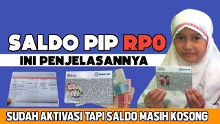 SALDO BANTUAN PIP 0 ( KOSONG ) SETELAH AKTIVASI INI PENJELASANNYA || BANTUAN ANAK SEKOLAH