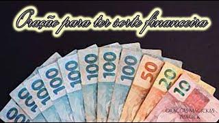 Oração para ter sorte financeira - Orações Mágickas