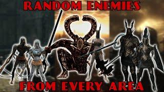 Can you beat Dark Souls as a random enemy from every area?