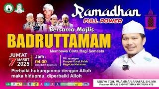  LIVE..!! RAMADHAN FULL POWER BERSAMA MAJLIS BADRUTTAMAM