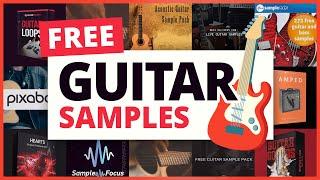 1,000 Free Guitar Samples [600 MB]  Free Guitar Sample Packs