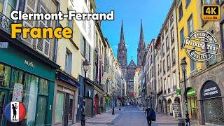  Clermont-Ferrand, Picturesque Historic Old Town, France, Amazing Walking Tour [4K/60fps]