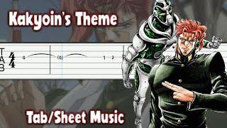 Jojo's Bizarre Adventure - Kakyoin's Theme [Noble Pope] Guitar Tab / Guitar Tutorial TABS