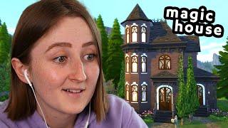 building a sims house for vampires + witches