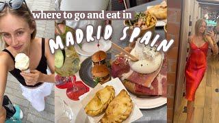 Madrid, Spain Vlog!  itinerary ideas, good restaurants