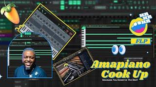 FL Studio Amapiano Tutorial: How To Produce Private like Kelvin Momo x DJ Jaivane(Cook Up Failed )