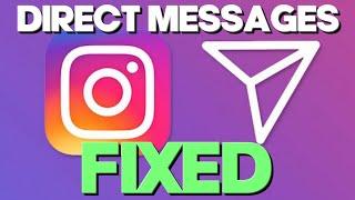 How To FIX Instagram DM's Direct Messages Not Working! On Any Android Phone 2022