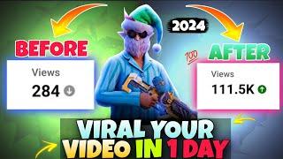 100% Viral Your Videos   || How to grow gaming channel in 2023 - Garena Free Fire 