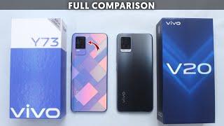 Vivo Y73 vs Vivo v20 - Full Comparison Hindi