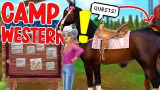 CAMP WESTERN IN STAR STABLE!! QUESTS, NEW ITEMS, HORSES & MORE!!