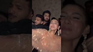 3 Bigg Boss Winners Munawar Faruqui, Elvish Yadav & Sana Makbul DANCING At Diwali Party | #dance