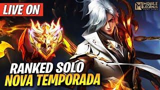  RUSHANDO SOLO NA NOVA TEMPORADA DIA 4 ️ MOBILE LEGENDS