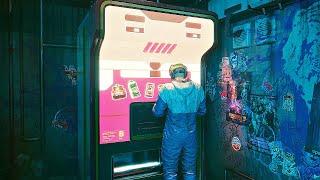 CYBERPUNK 2077 - Brendon, The Vending Machine (Spider-Man Easter Egg)