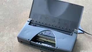 Canon BJC-80 Printer Destruction