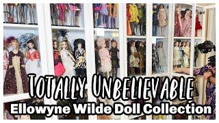 TOTALLY UNBELIEVABLE Ellowyne Wilde Robert Tonner Doll Collection | OVER 300 DOLLS!