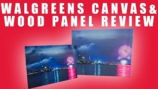 Walgreens Canvas & Wood Panel Prints REVIEW 2017