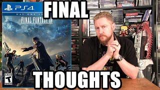 FINAL FANTASY XV FINAL Thoughts - Happy Console Gamer